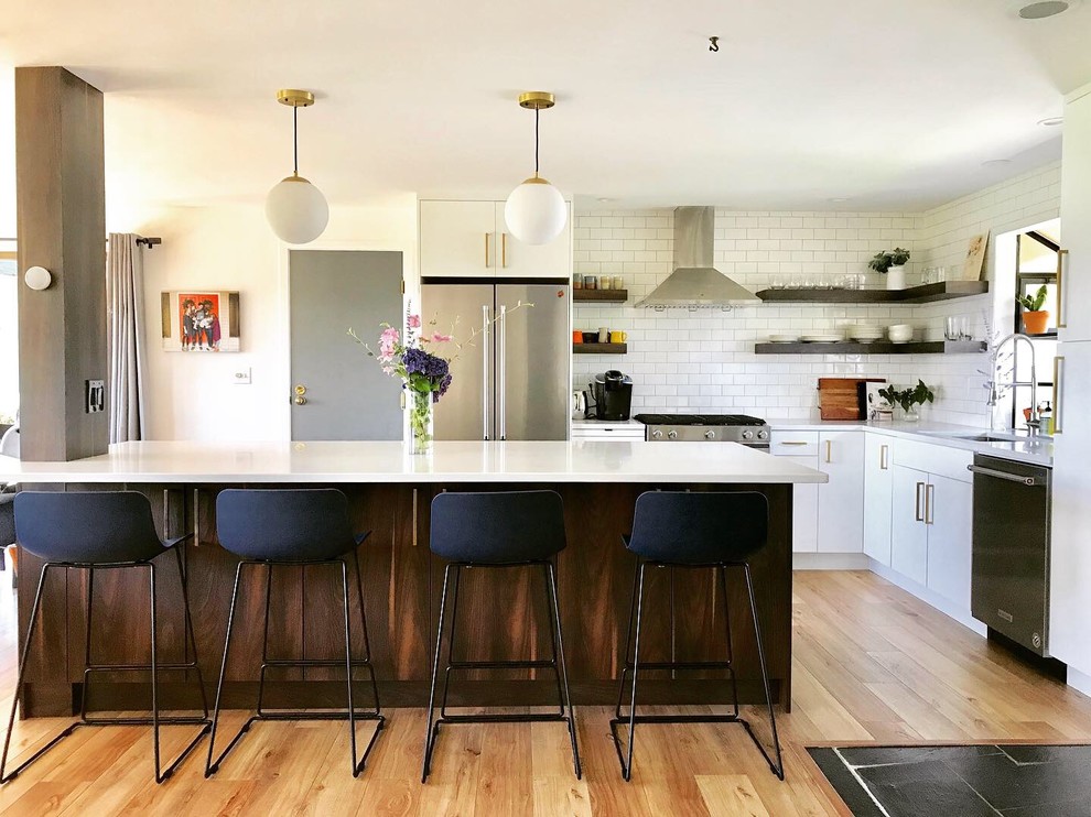 Mid Century Modern Kitchen Midcentury Kitchen Seattle by Abode