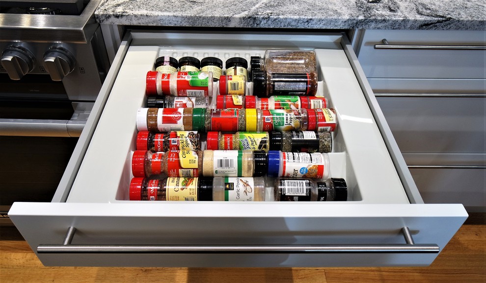 Mid Century Modern Remodel Contemporary Kitchen Raleigh by