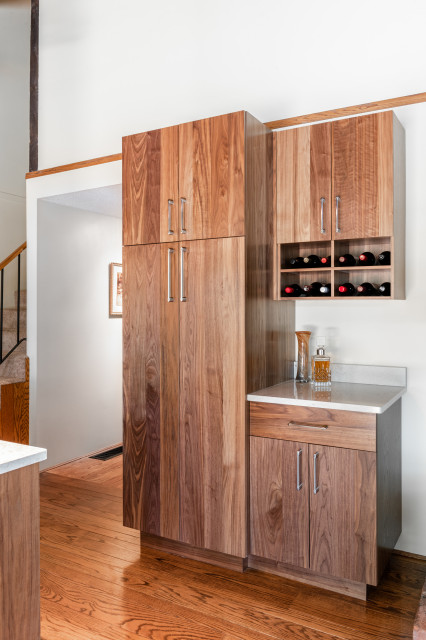 Mid century modern revival in Broadmead - Midcentury - Kitchen - Other