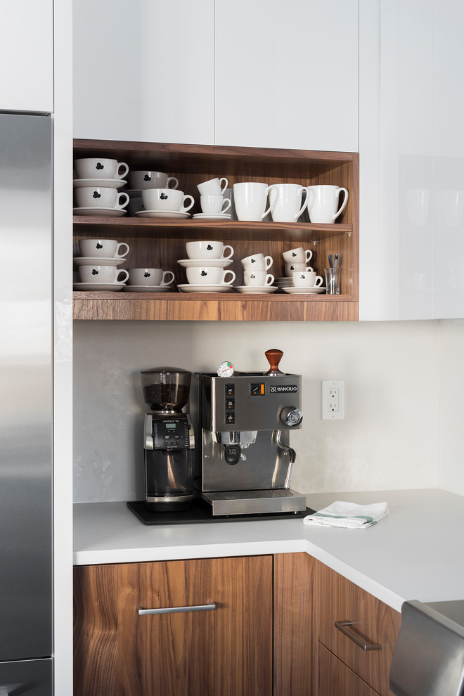 MidCentury Modern Small Kitchen Modern Kitchen Toronto by