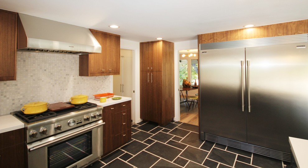 MidCentury Restoration Midcentury Kitchen Los Angeles by L.A