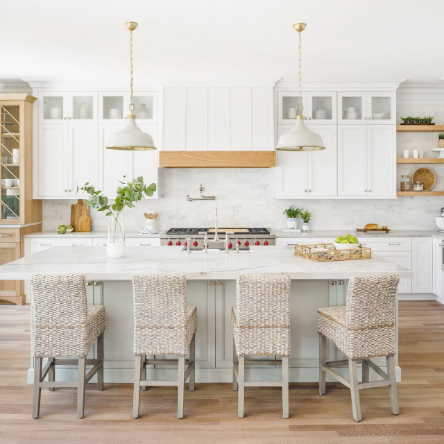 Mike & Brooke's Kitchen - Coastal - Kitchen - Charlotte - by Sterling ...