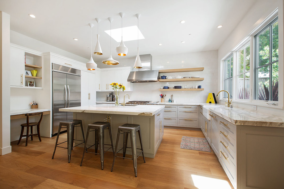 Mill Valley Modern Farmhouse - Farmhouse - Kitchen - San Francisco - by ...