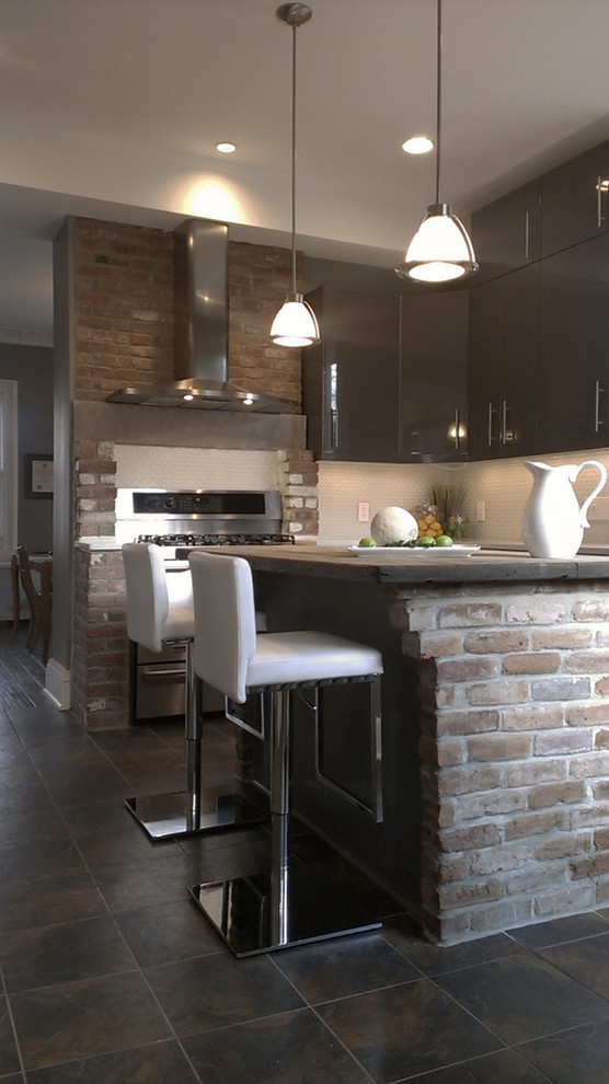 Milligan Place Kitchen Modern Kitchen Newark by CBH Architects