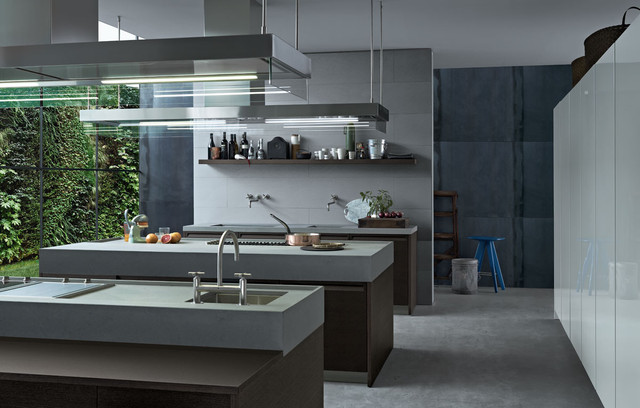 Minimal Kitchen Contemporary Kitchen New York By Poliform Houzz Au