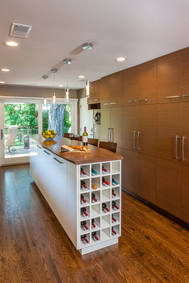 Minneapolis Contemporary Home Remodel Contemporary Kitchen