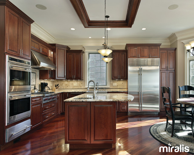 Miralis Spotlight Traditional Kitchen Boston by The