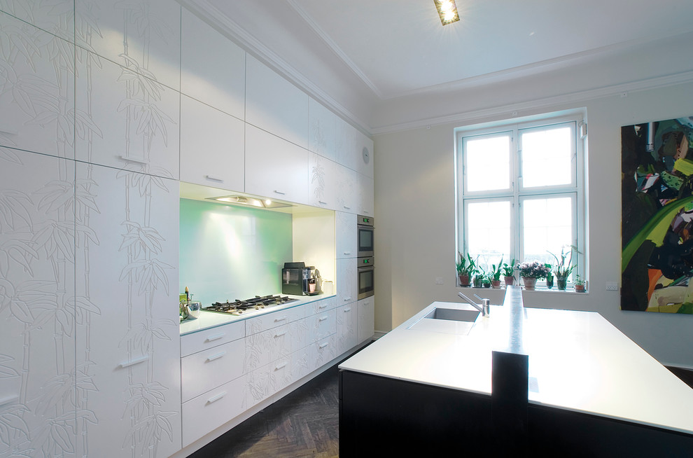 Kitchen - modern kitchen idea in Copenhagen