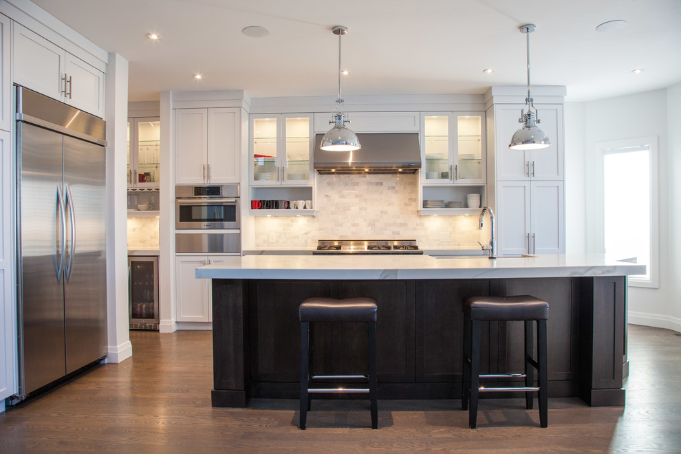 Mississauga Kitchen/dining & Vanity Modern Kitchen Toronto by Kraemer Kitchen and Bath