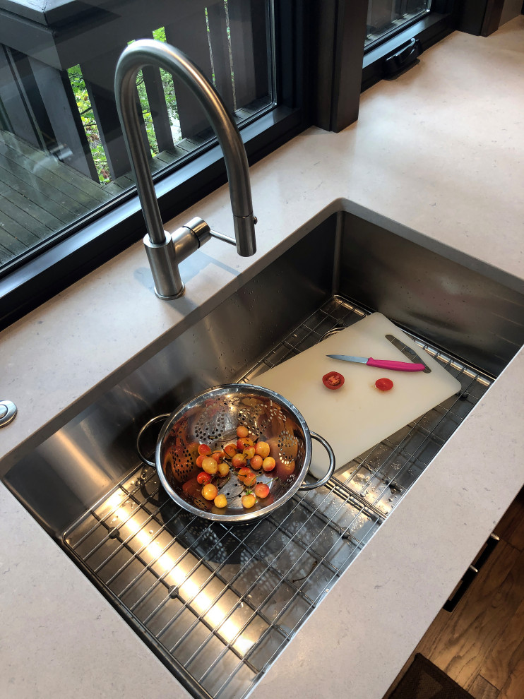 Mixed Material Kitchen Plus Contemporary Kitchen Seattle by