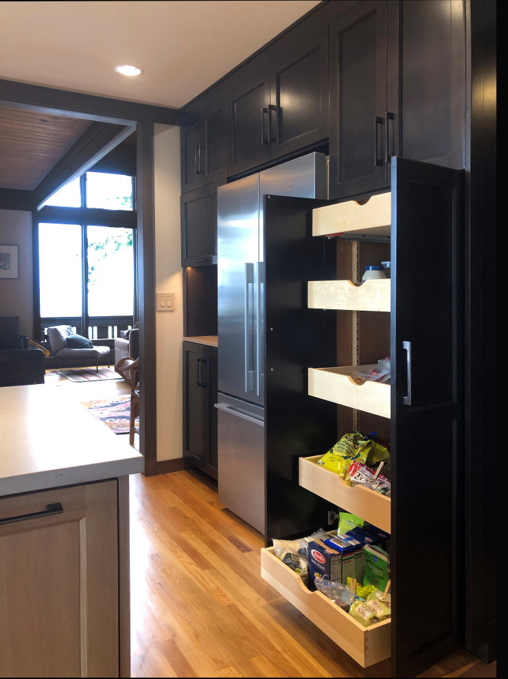 Mixed Material Kitchen Plus Contemporary Kitchen Seattle by