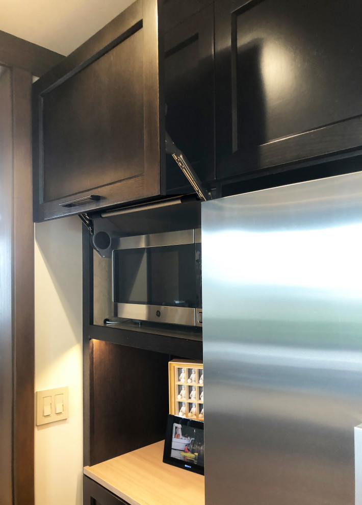 Mixed Material Kitchen Plus Contemporary Kitchen Seattle by