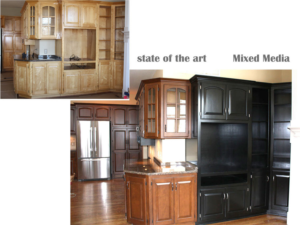 Mixed Media Kitchen Traditional Kitchen Kansas City by