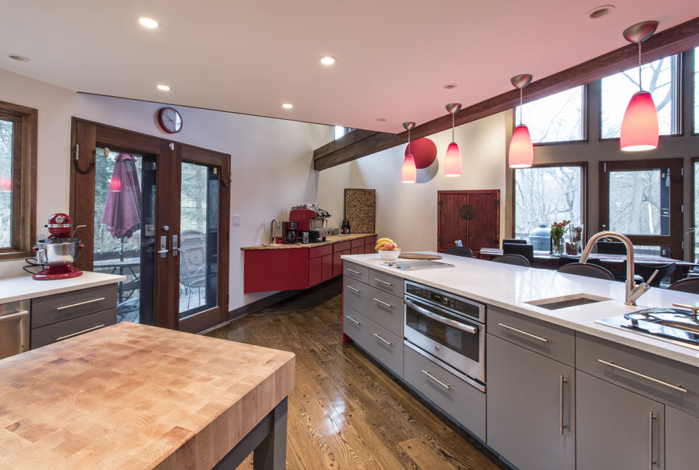 Mockingbird Modern Kitchen Louisville by Rock Paper Hammer Houzz