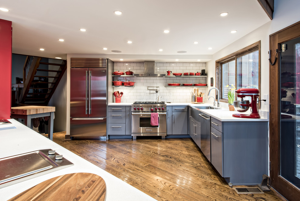 Mockingbird Eclectic Kitchen Louisville by Rock Paper Hammer Houzz