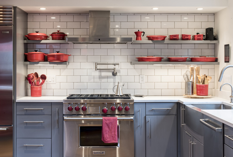Mockingbird Modern Kitchen Louisville by Rock Paper Hammer Houzz