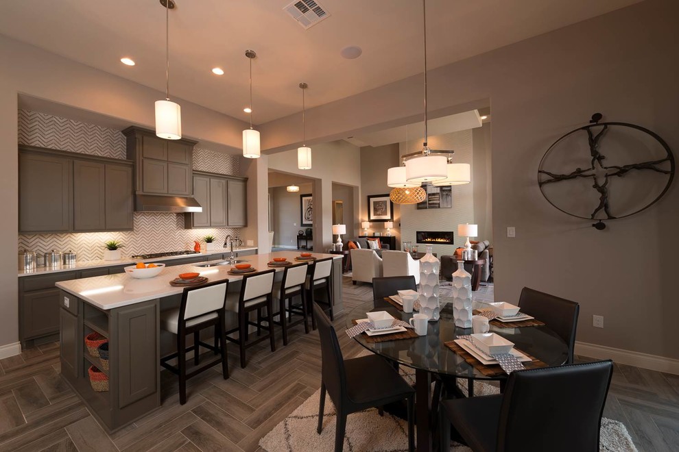 Model Home in the Reserve at the Heights at Stone Oak Transitional