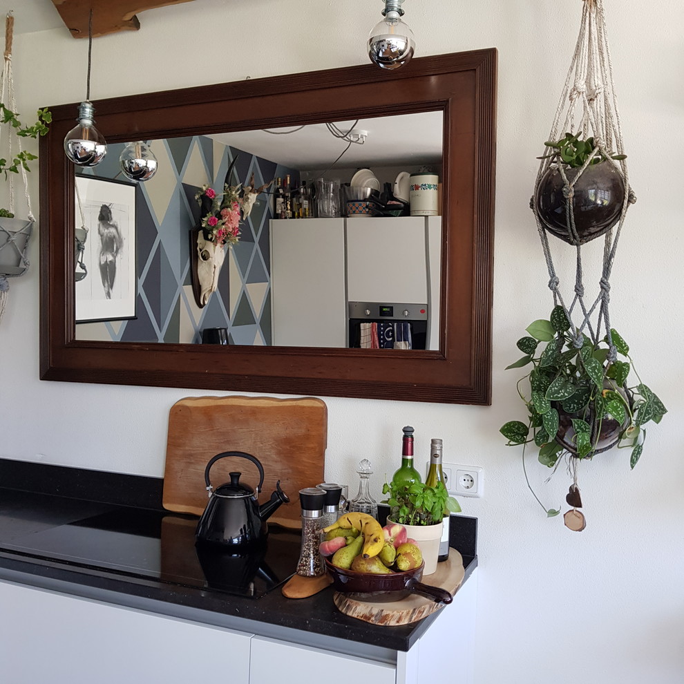 Modern & Colourful Renovation Modern Kitchen Amsterdam by