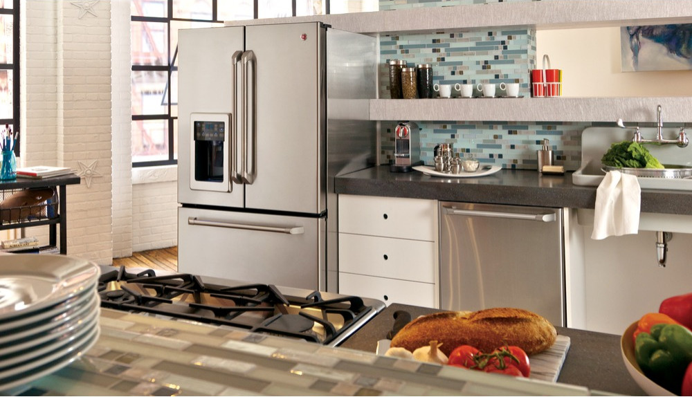 Airy Aqua Kitchen Backsplashki - Transitional - Kitchen - Hawaii