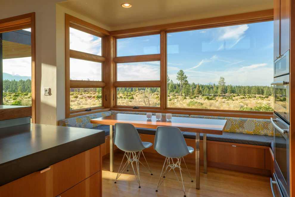 Modern Bend Oregon Home-Breakfast Nook - Contemporary - Kitchen - Other - by Karen Smuland ...