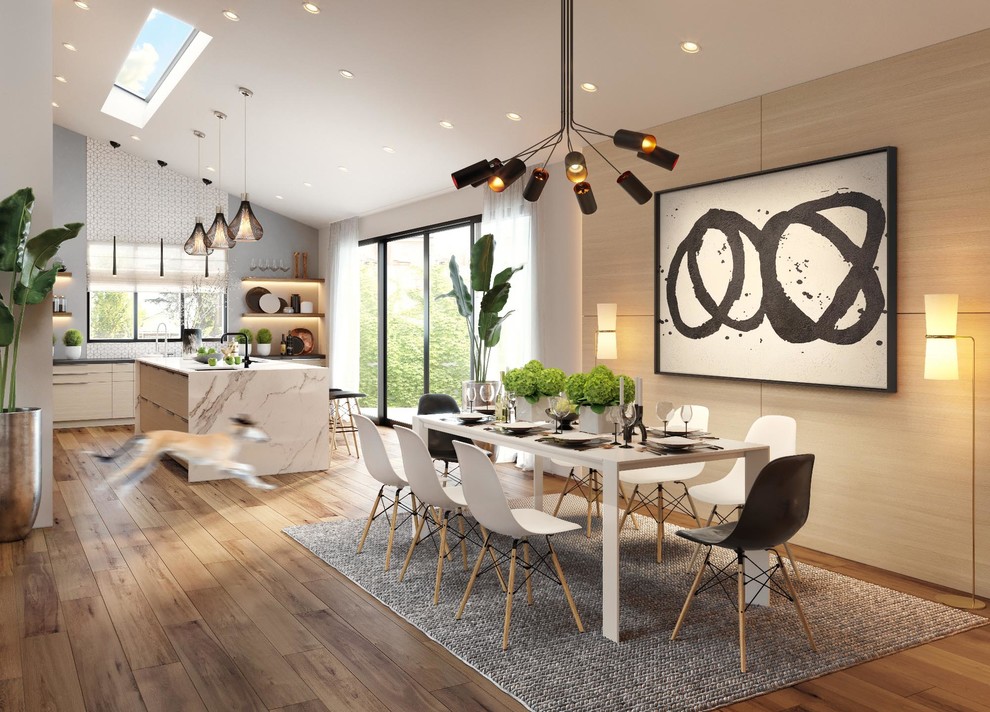 Modern/contemporary house Contemporary Dining Room San Francisco