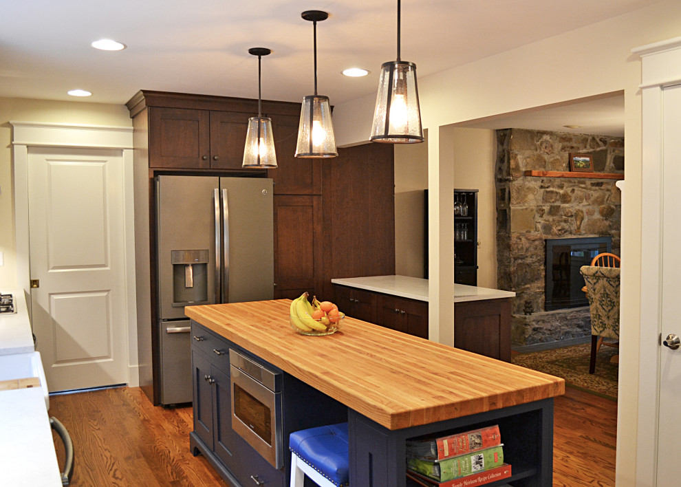 Modern Craftsman Kitchen Remodel - Craftsman - Kitchen - New York - by ...
