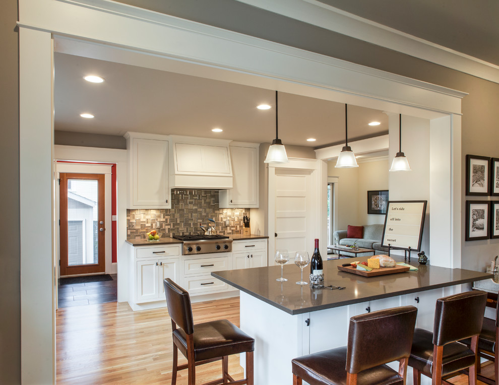 Modern Craftsman Style Kitchen Update - Craftsman - Kitchen - Portland ...