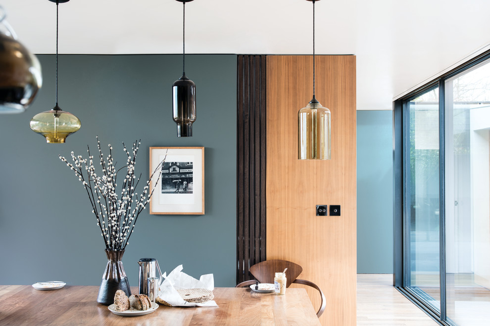 Modern De Nimes Kitchen - Contemporary - Kitchen - Dorset - by Farrow &amp; Ball  | Houzz
