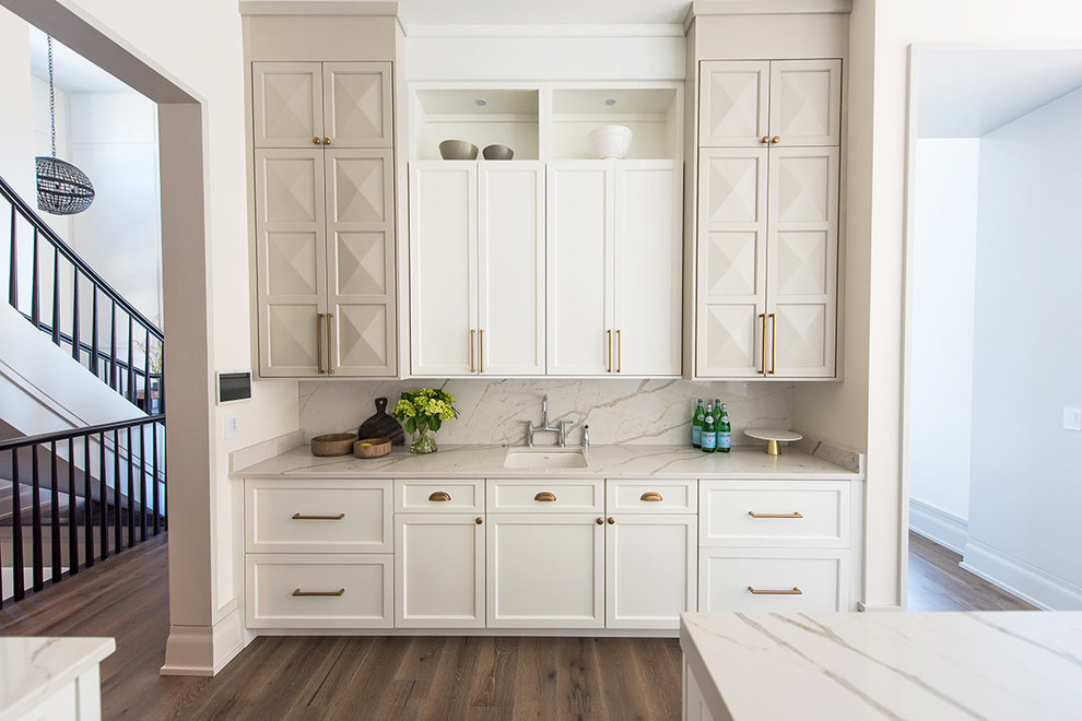 Modern farmhouse custom kitchen  modern  kitchen  indianapolis  by