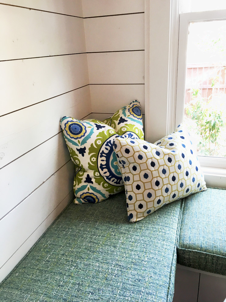 Modern Farmhouse Kitchen Bench Cushion/Pillows Campagne Cuisine