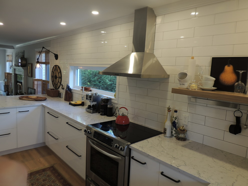 modern farmhouse kitchen Transitional Kitchen Ottawa by Les