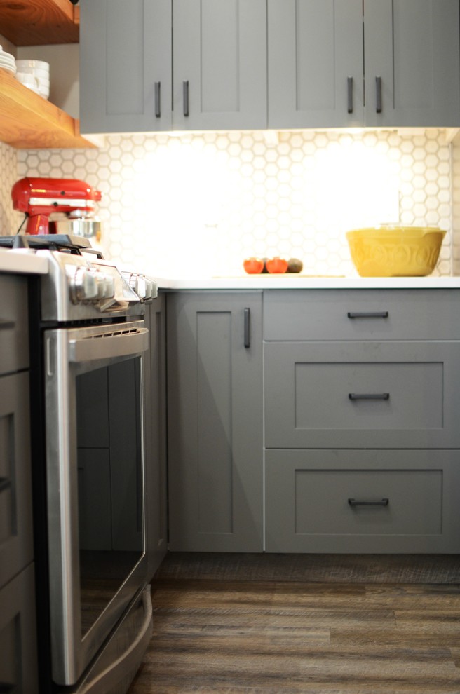 Modern Farmhouse Kitchen Renovation Country Kitchen Calgary by