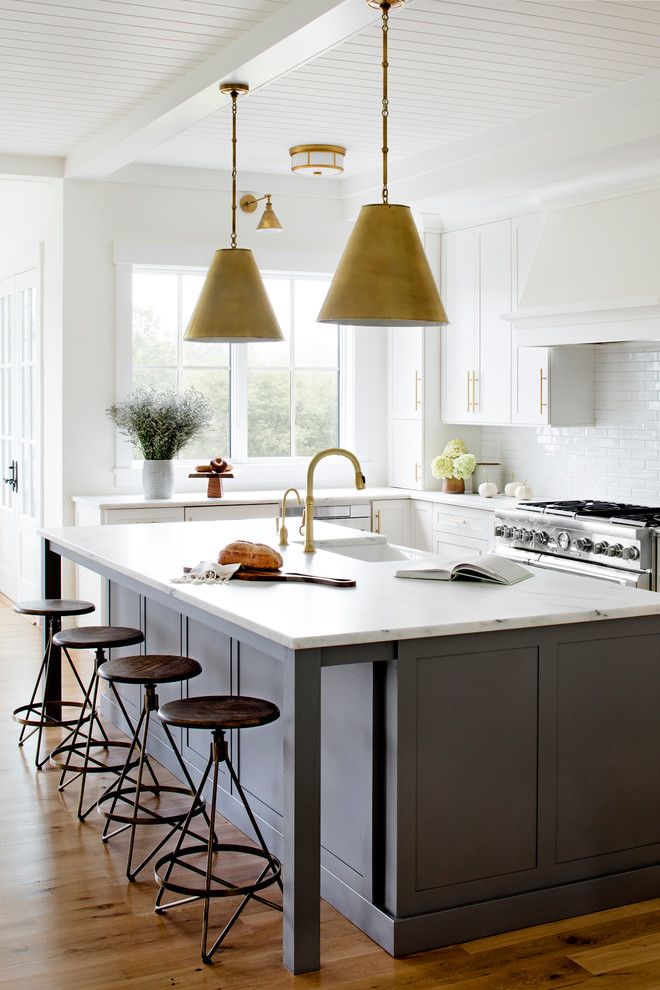 Modern Farmhouse - Farmhouse - Kitchen - Baltimore - by Stephanie ...