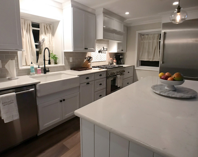 Modern Farmhouse Style Kitchen Oceanport NJ Campagne Cuisine New 