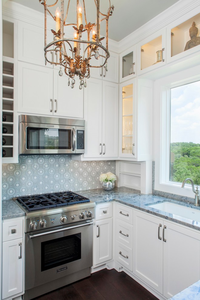 Modern French Guest House Traditional Kitchen Austin by Bravo
