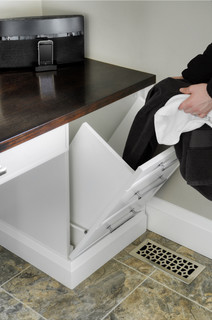 Tilt Out Laundry Chute Design Ideas