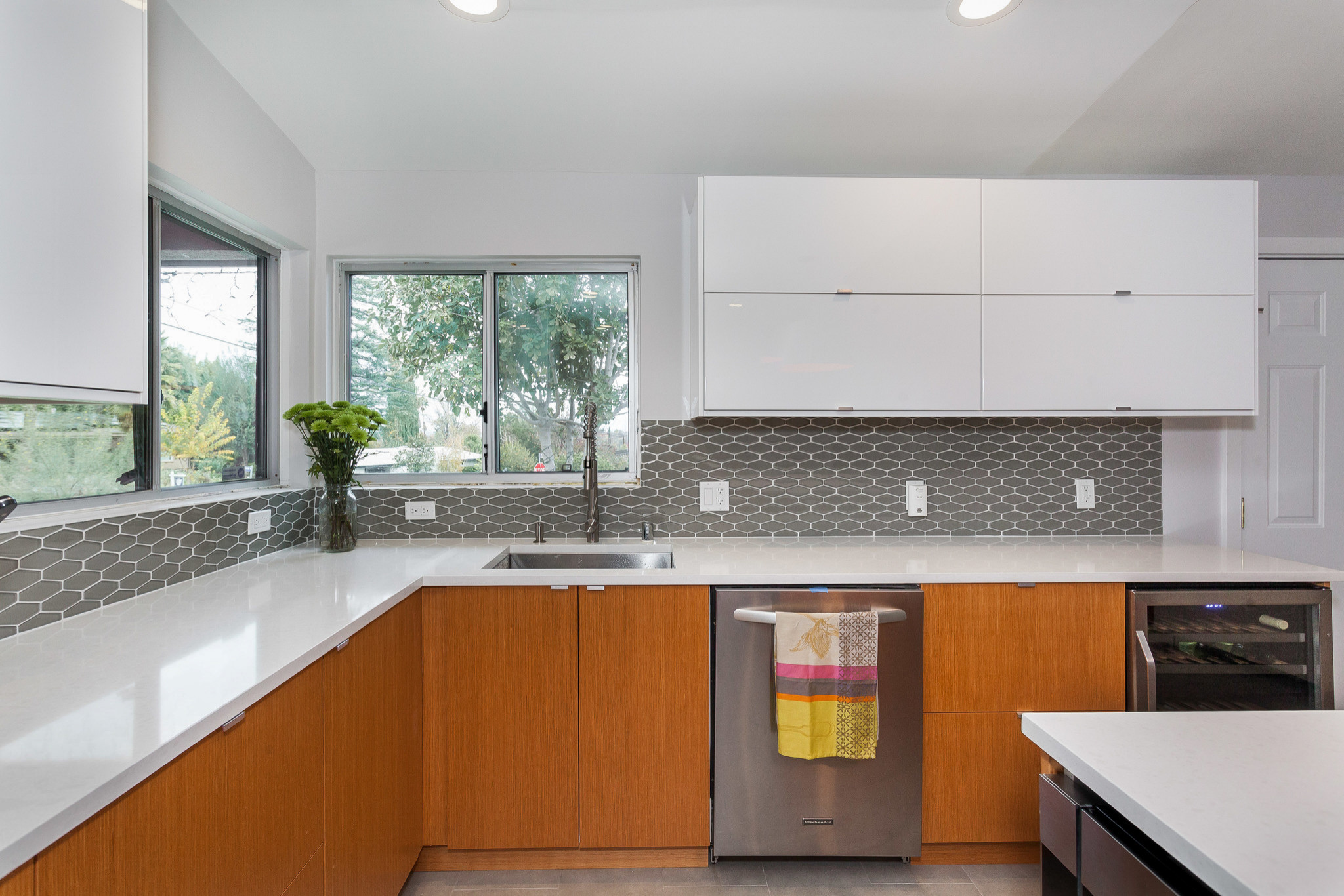 Modern Ikea Kitchen Woodland Hills Modern Kitchen Los Angeles By Pearl Remodeling Houzz