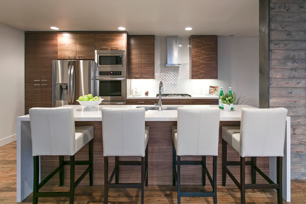 Modern Kitchen and Bath Remodel Wasatch Blvd Modern Kitchen