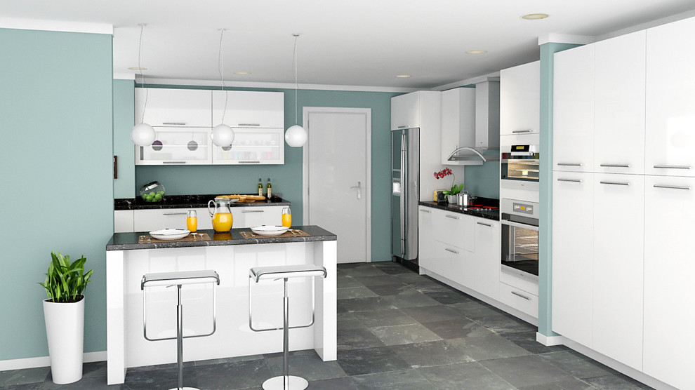 Modern Kitchen Designs - Modern - Kitchen - Miami - by Dimensions