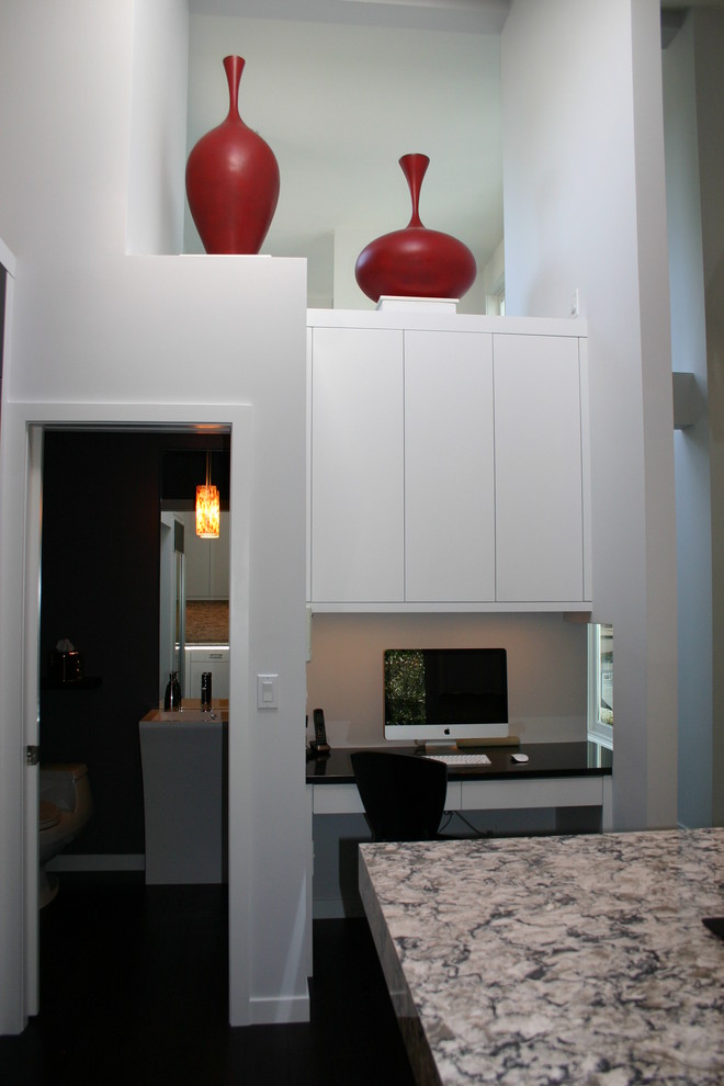 Modern kitchen desk space Contemporary Kitchen Minneapolis by