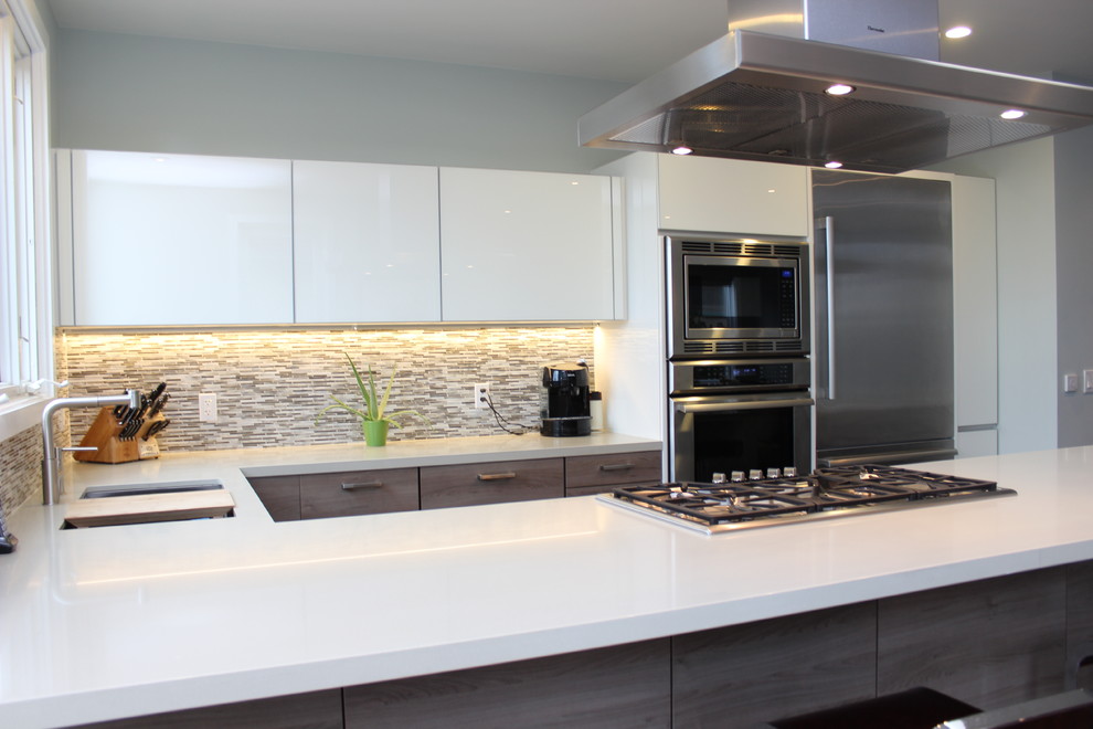 Modern kitchen in Victorian house in San Francisco Contemporary