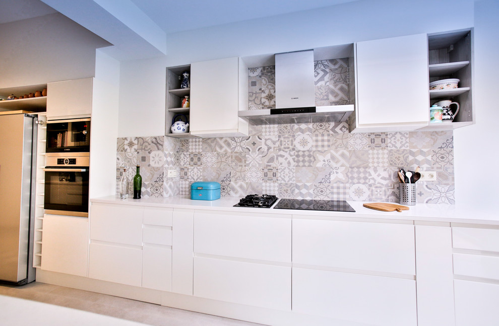 Modern Kitchen renovation project Modern Kitchen Brussels by