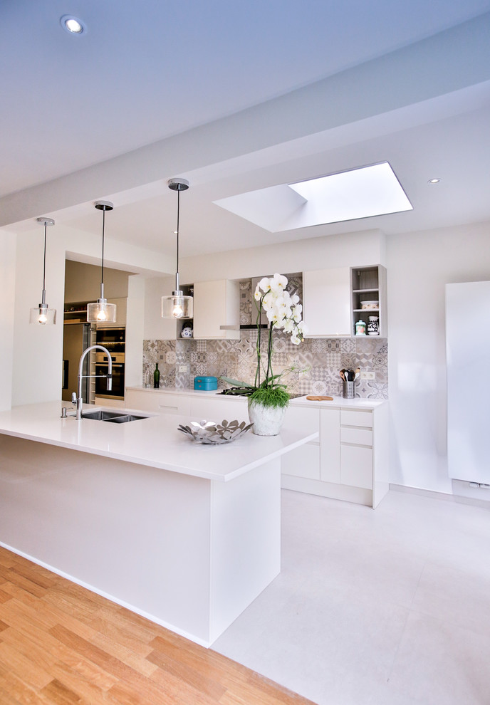 Modern Kitchen renovation project Modern Kitchen Brussels by