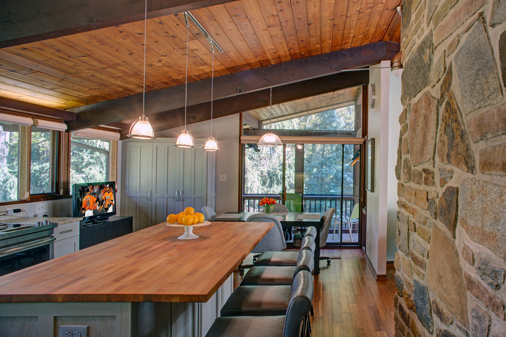 Modern Kitchen, Rustic Setting Cockeysville, MD Rustic Kitchen