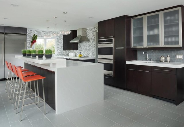 Modern Kitchen Spaces - Contemporary - Kitchen - Miami - by Dimensions