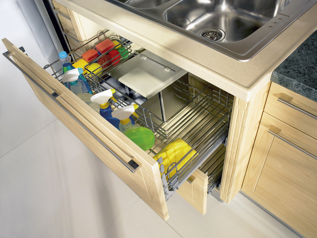 kitchen bin under sink built in - Google Search  Kitchen interior, Kitchen  sink remodel, Kitchen remodel design