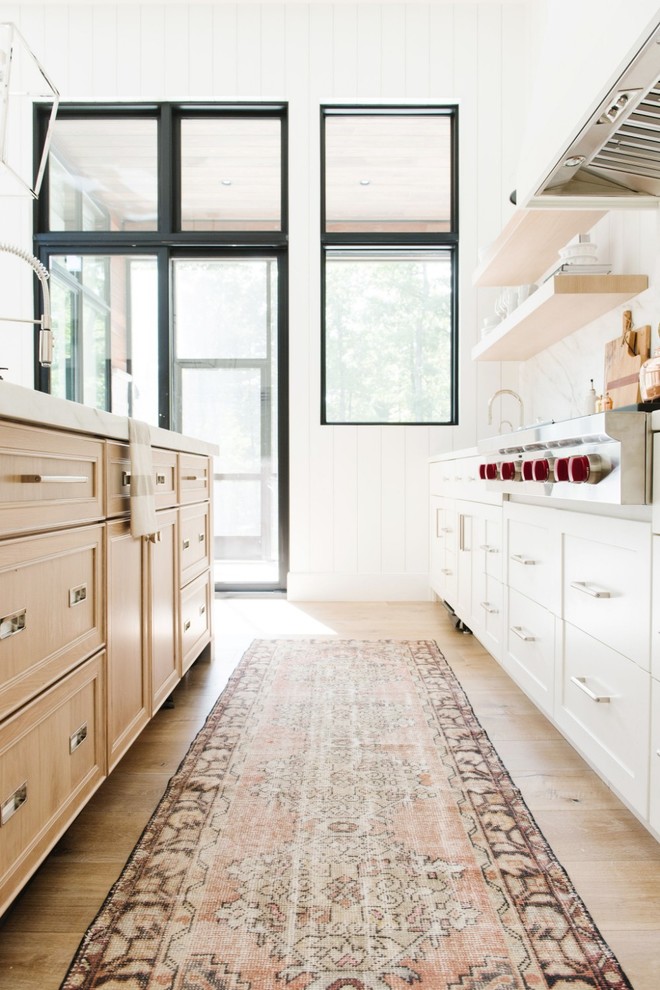 Modern Lake House Farmhouse Kitchen Salt Lake City by Studio