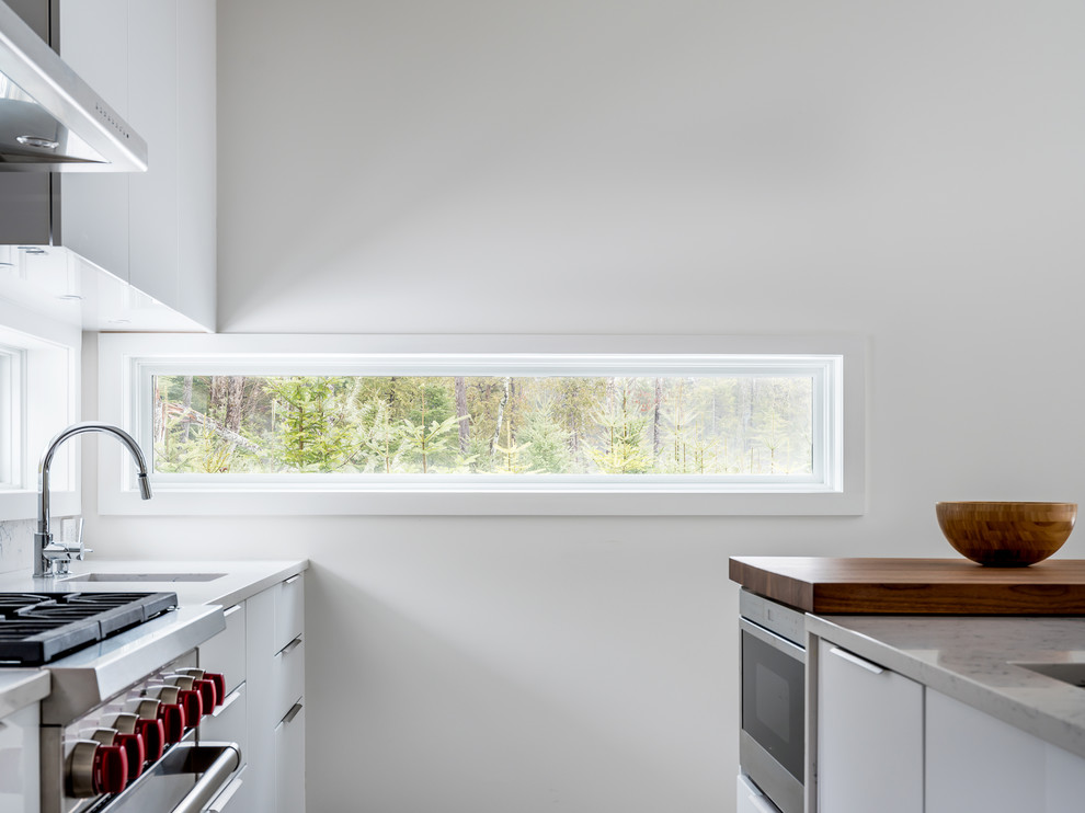 Modern Lake Placid Residence Modern Kitchen Burlington by