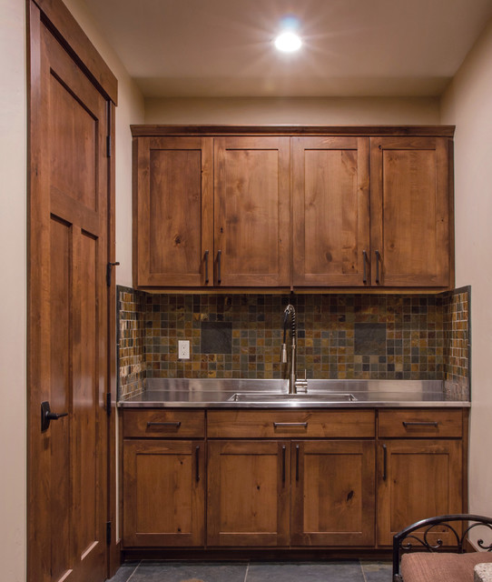 Modern Lodge Rustic Kitchen Other by Huntwood Custom