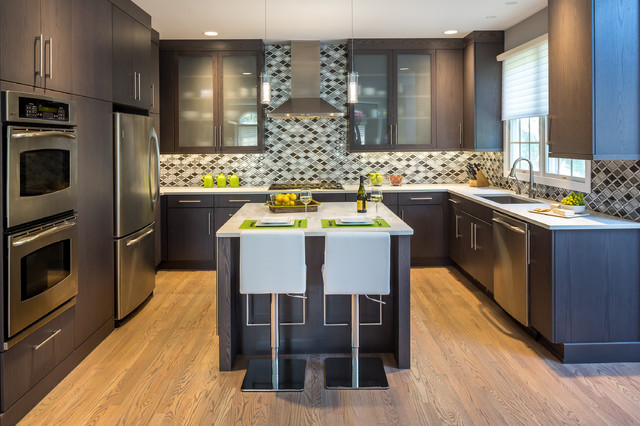 Modern Master Kitchen Remodel in Fairfield, CT - Moderno - Cucina - New  York - di Debra Lipset Designs | Houzz
